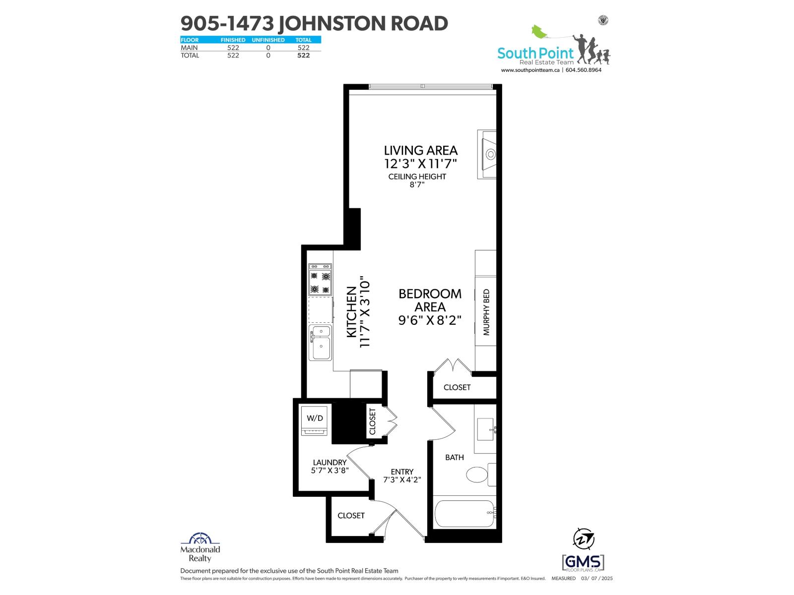 905 1473 JOHNSTON ROAD, White Rock