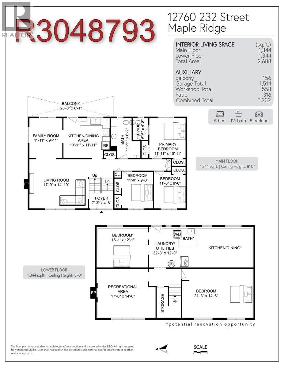 12760 232 STREET, Maple Ridge