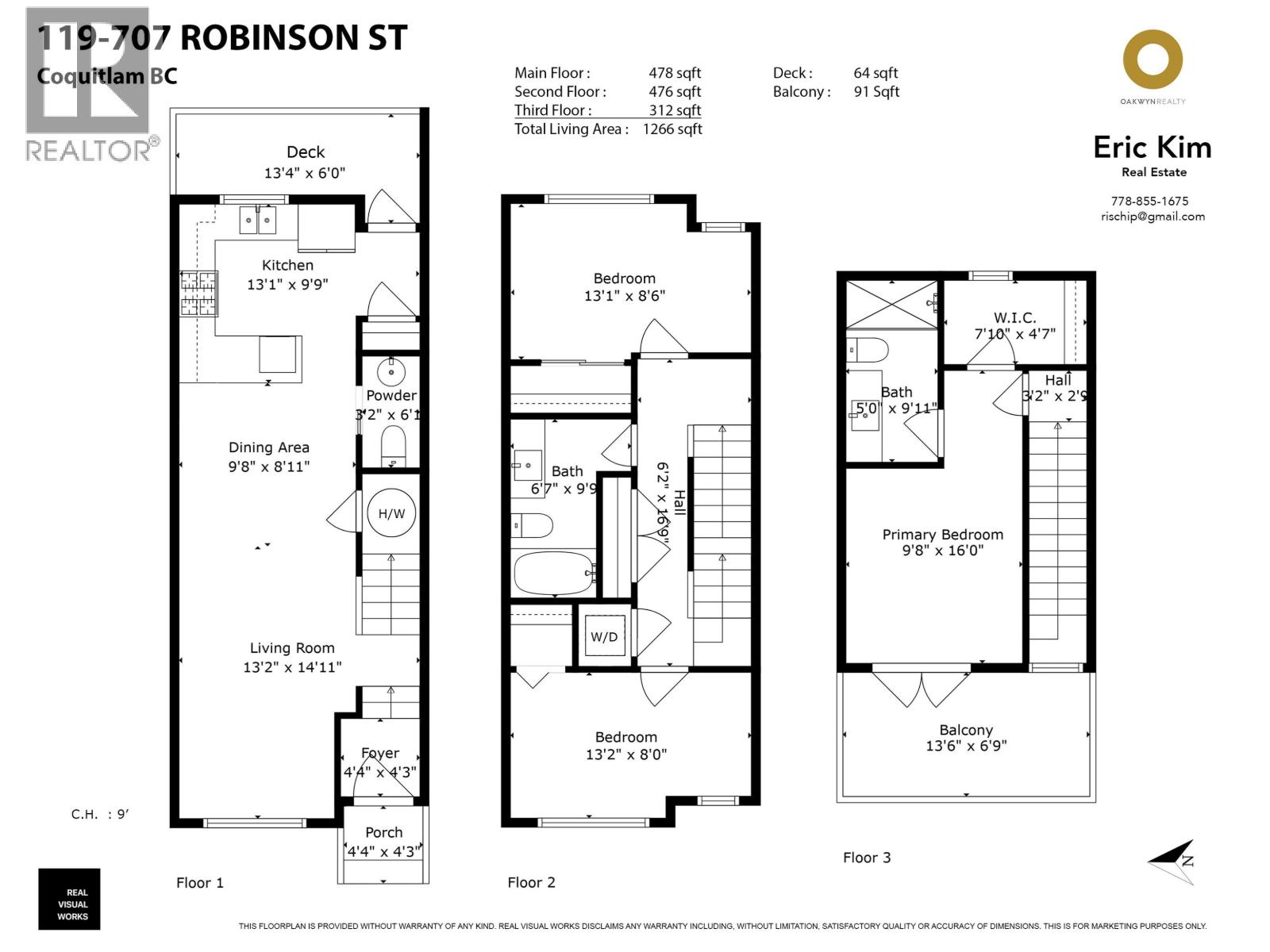 119 707 ROBINSON STREET, Coquitlam