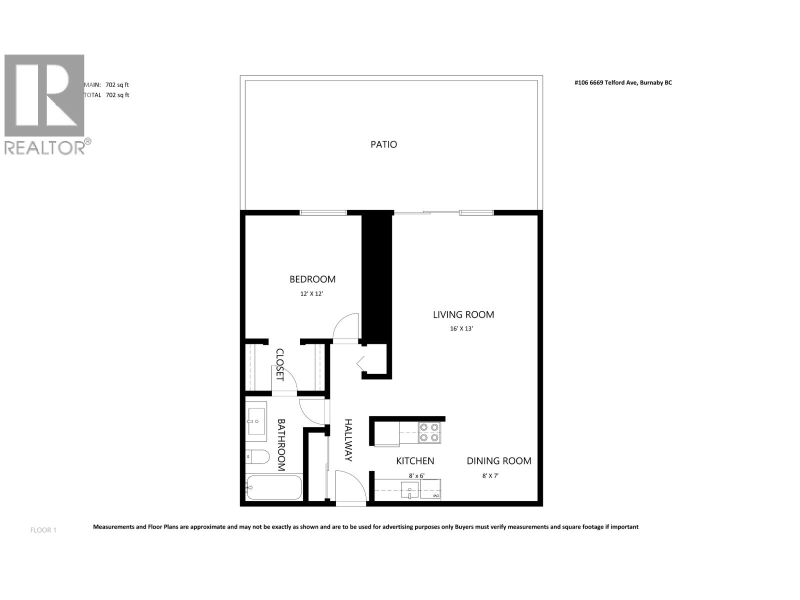 106 6669 TELFORD AVENUE, Burnaby