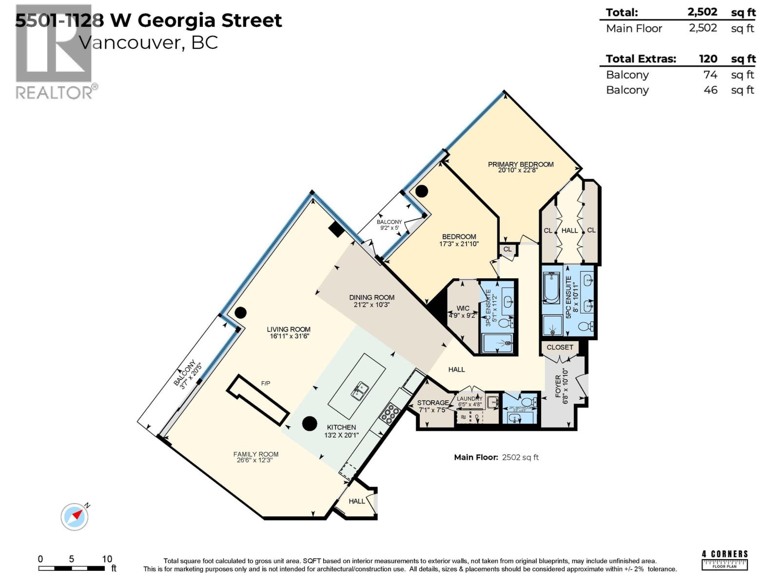 5501 1128 W GEORGIA STREET, Vancouver