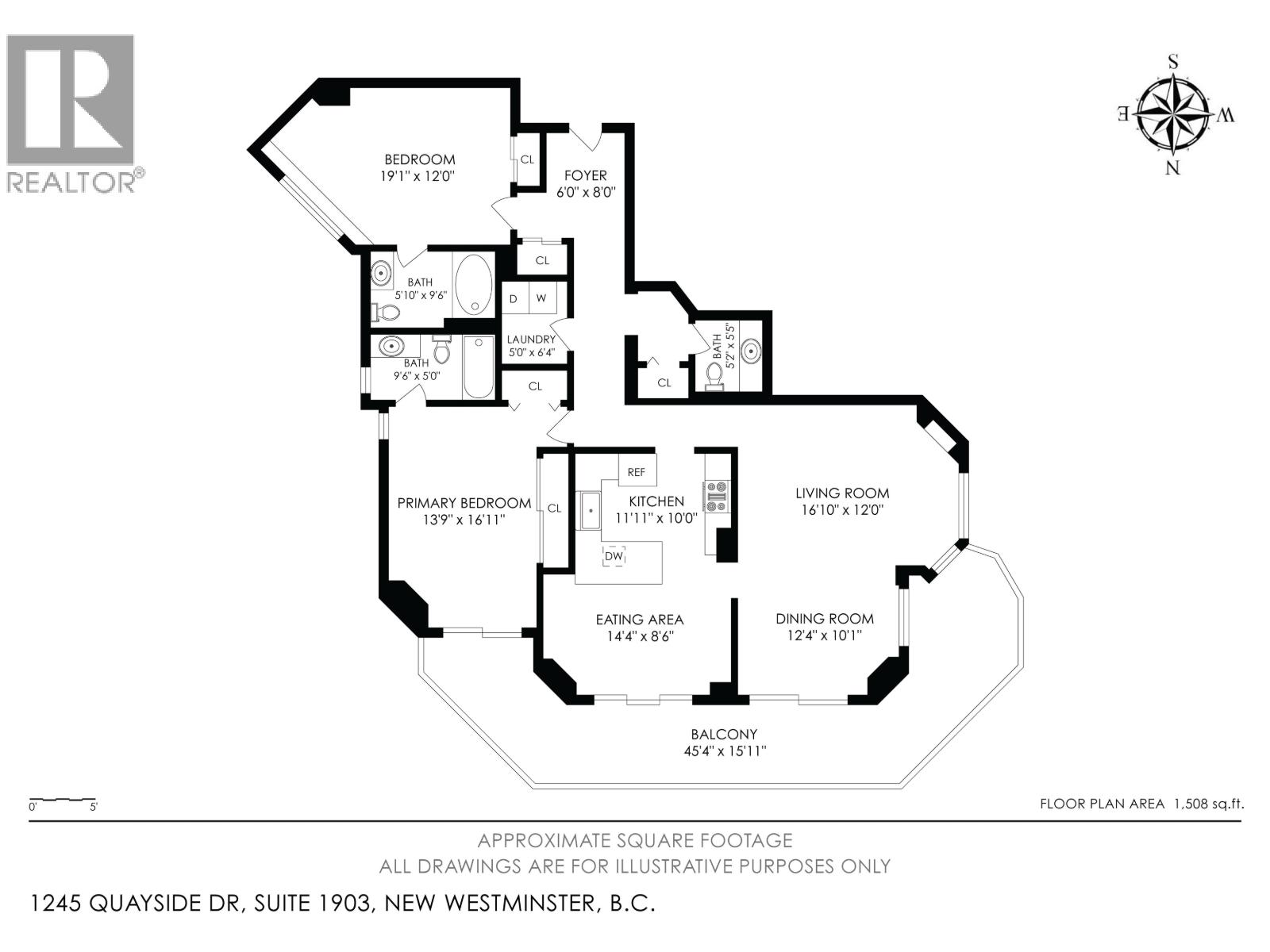 1903 1245 QUAYSIDE DRIVE, New Westminster