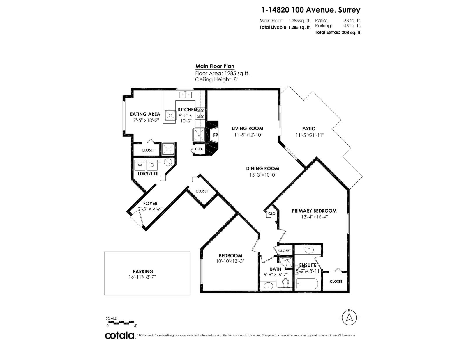 1 14820 100 AVENUE, Surrey