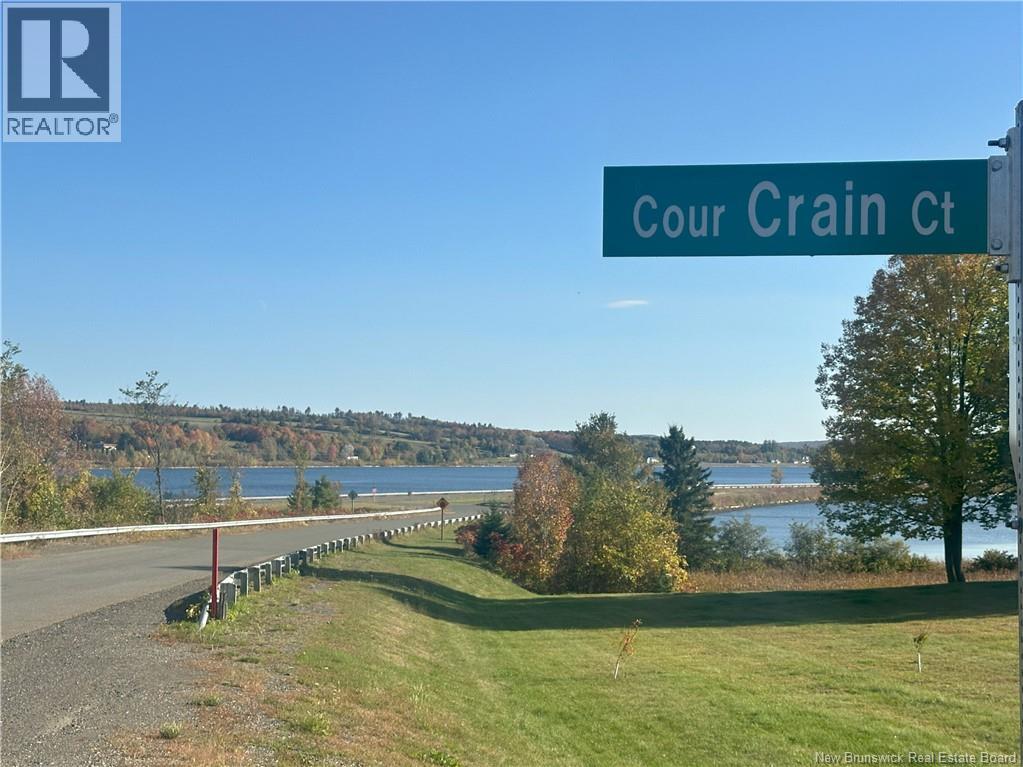 Entrance road to Crain Court