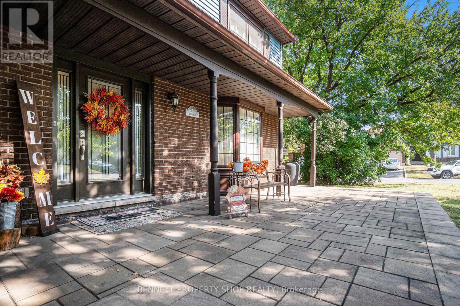 expanded front porch