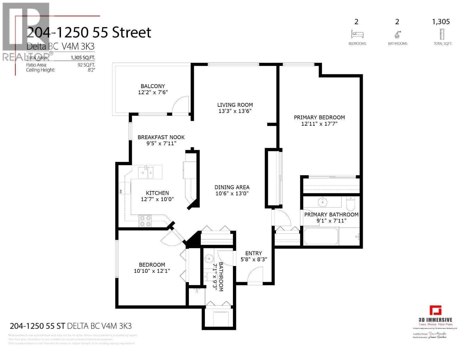 #204-1250 55 Street, Delta