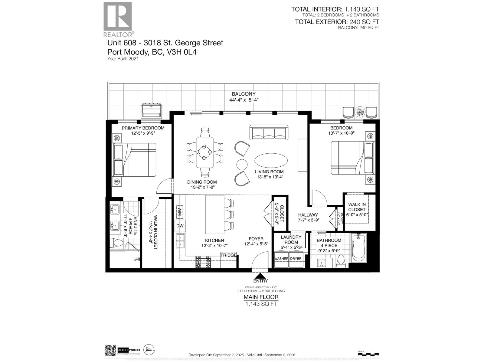 608 3018 ST GEORGE STREET, Port Moody