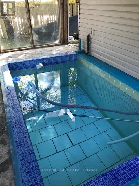 Cistern could be converted to pool