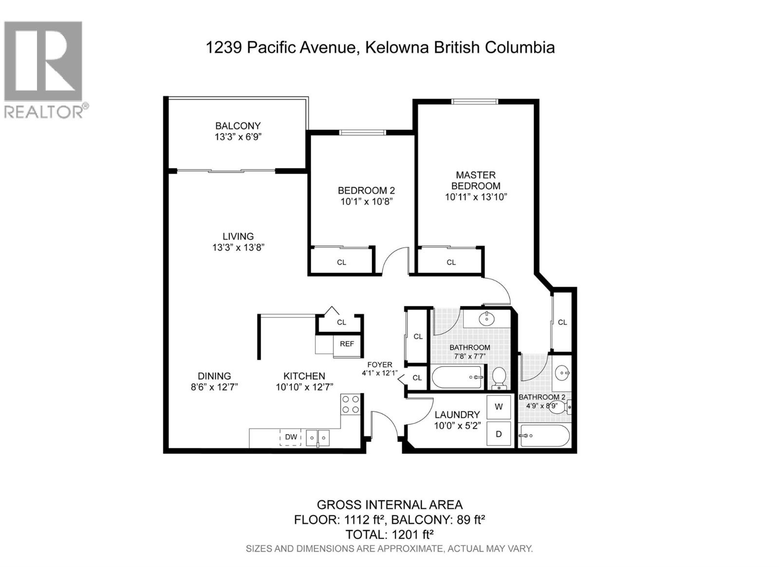 302 1249 Pacific Avenue, Kelowna