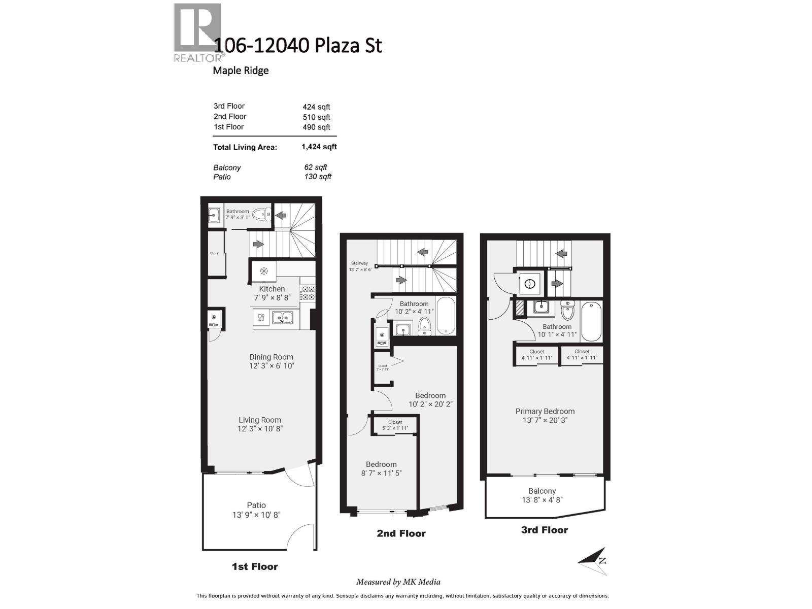 106 12040 PLAZA STREET, Maple Ridge