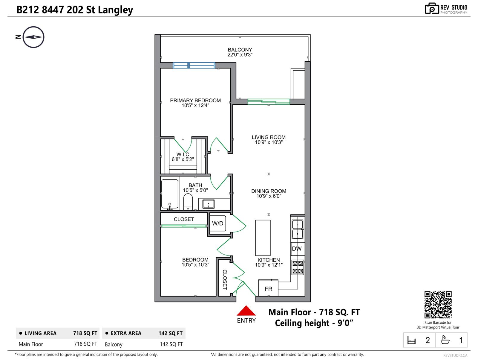 B212 8447 202 STREET, Langley