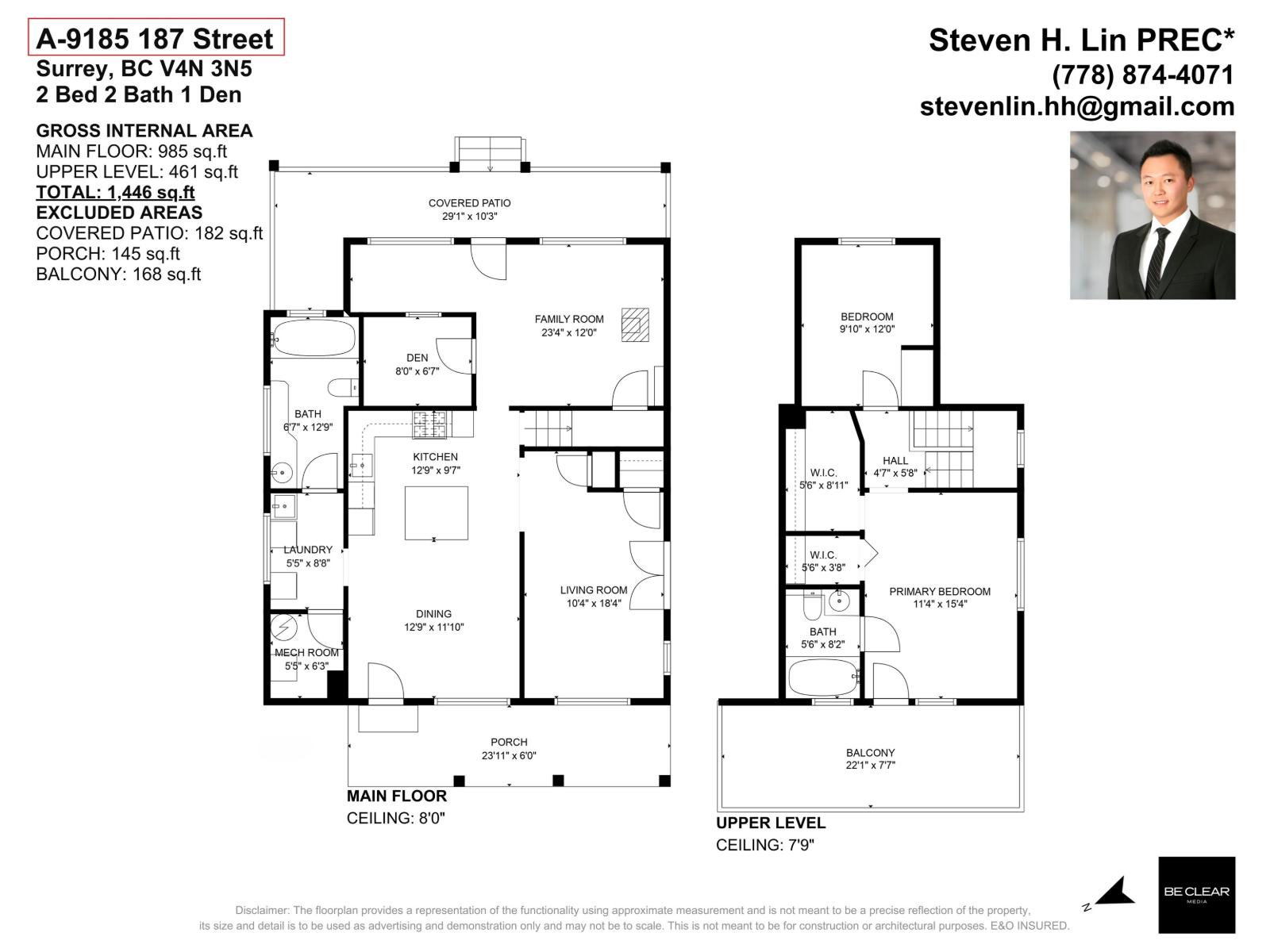 9185 187 STREET, Surrey