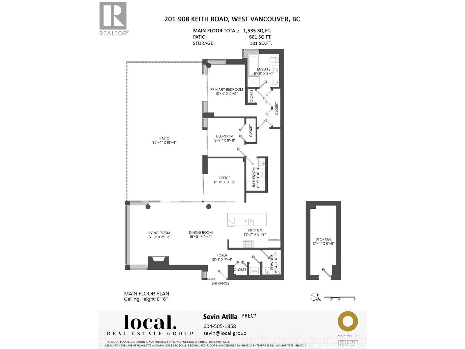 201 908 KEITH ROAD, West Vancouver