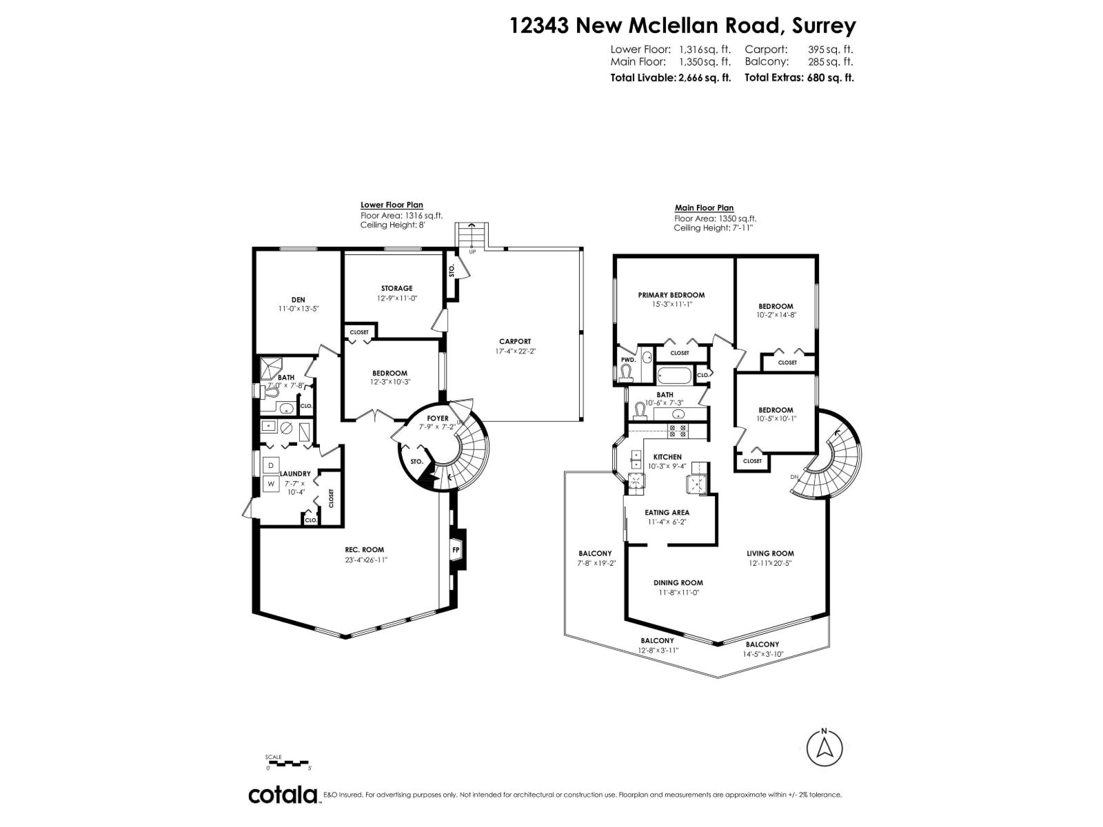12343 NEW MCLELLAN ROAD, Surrey