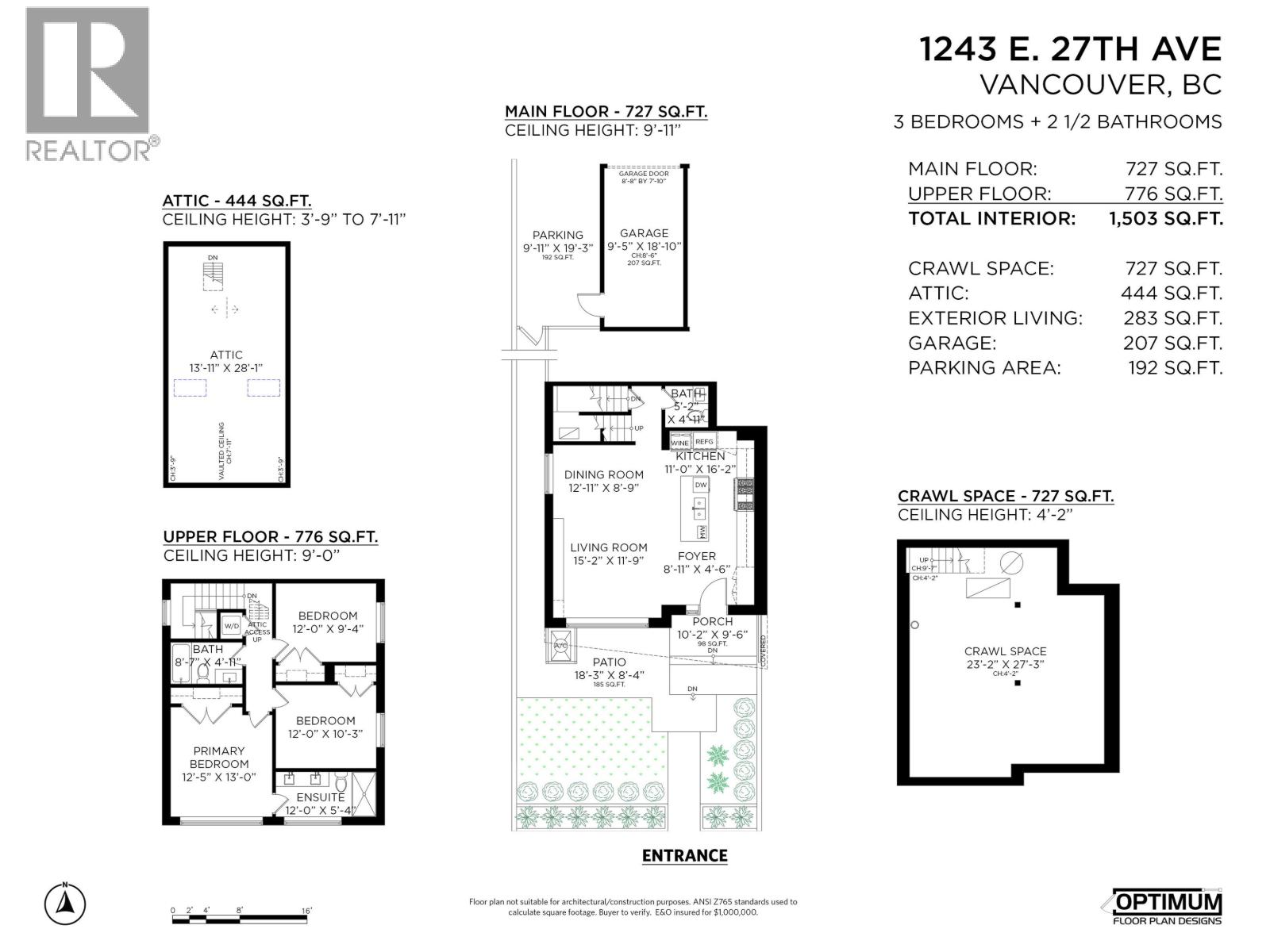 1 1243 E 27TH AVENUE, Vancouver