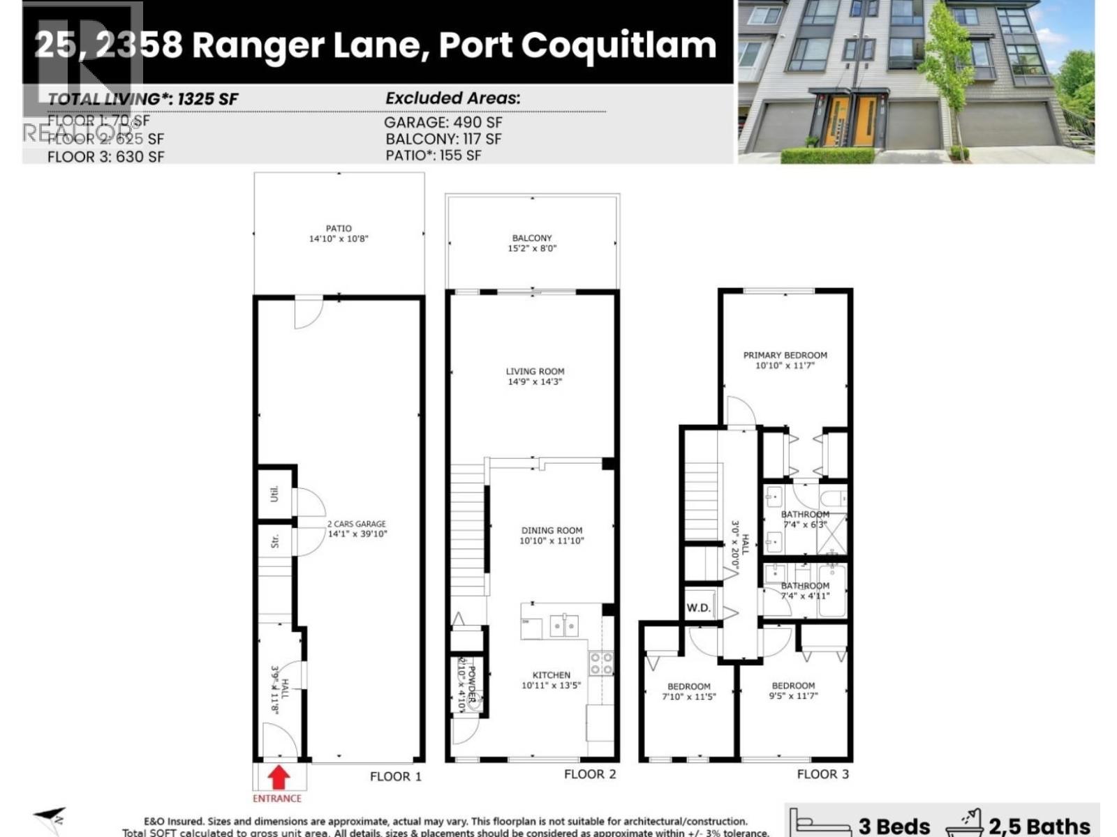 25 2358 RANGER LANE, Port Coquitlam