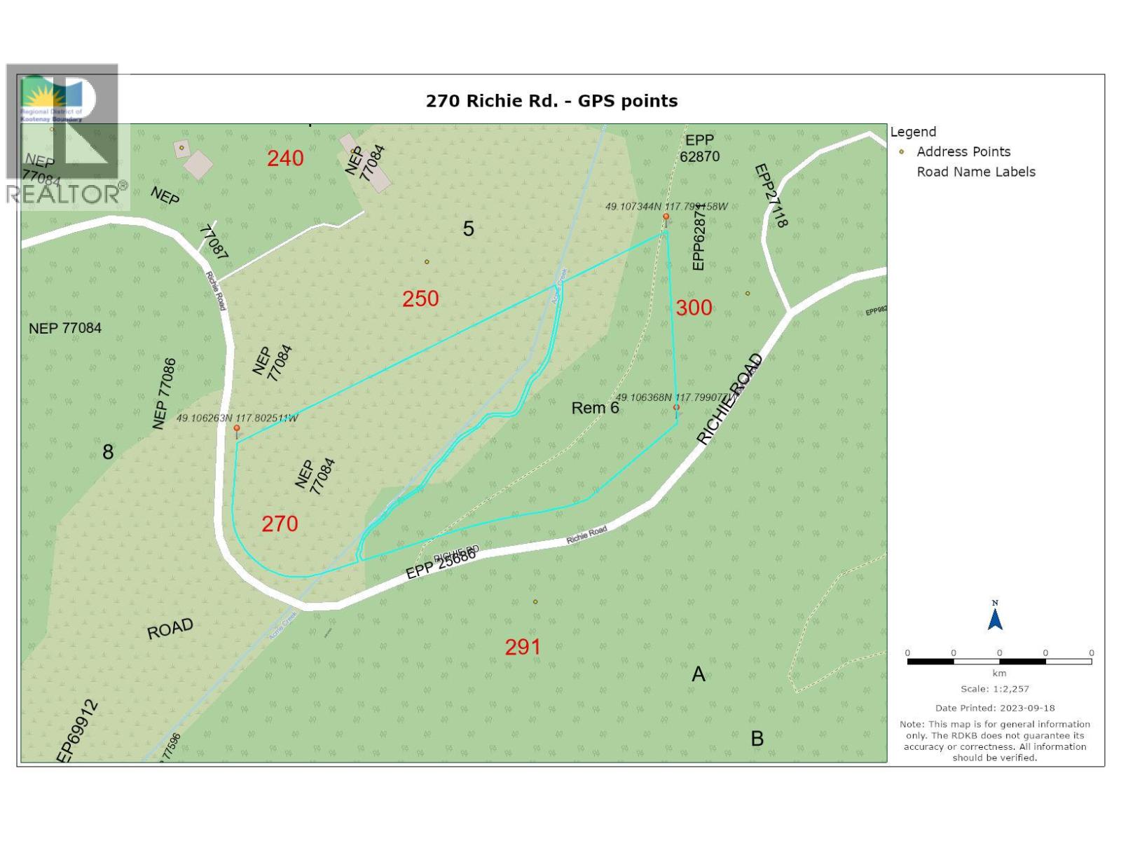 270 RICHIE Road, Rossland