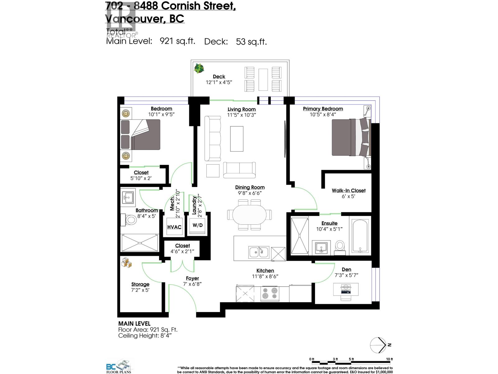 702 8488 CORNISH STREET, Vancouver