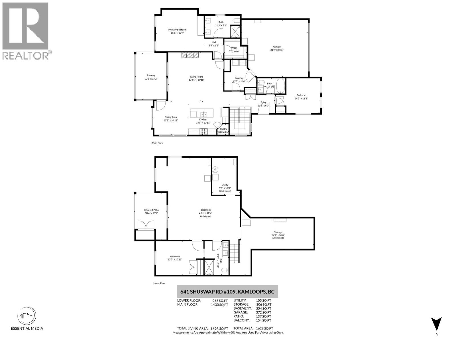 641 SHUSWAP Road E Unit# 109, Kamloops