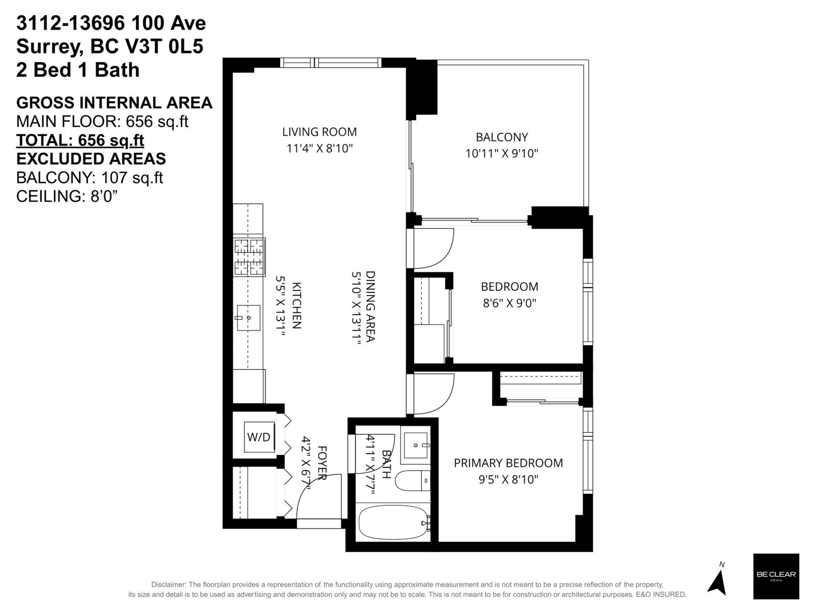 3112 13696 100 AVENUE, Surrey