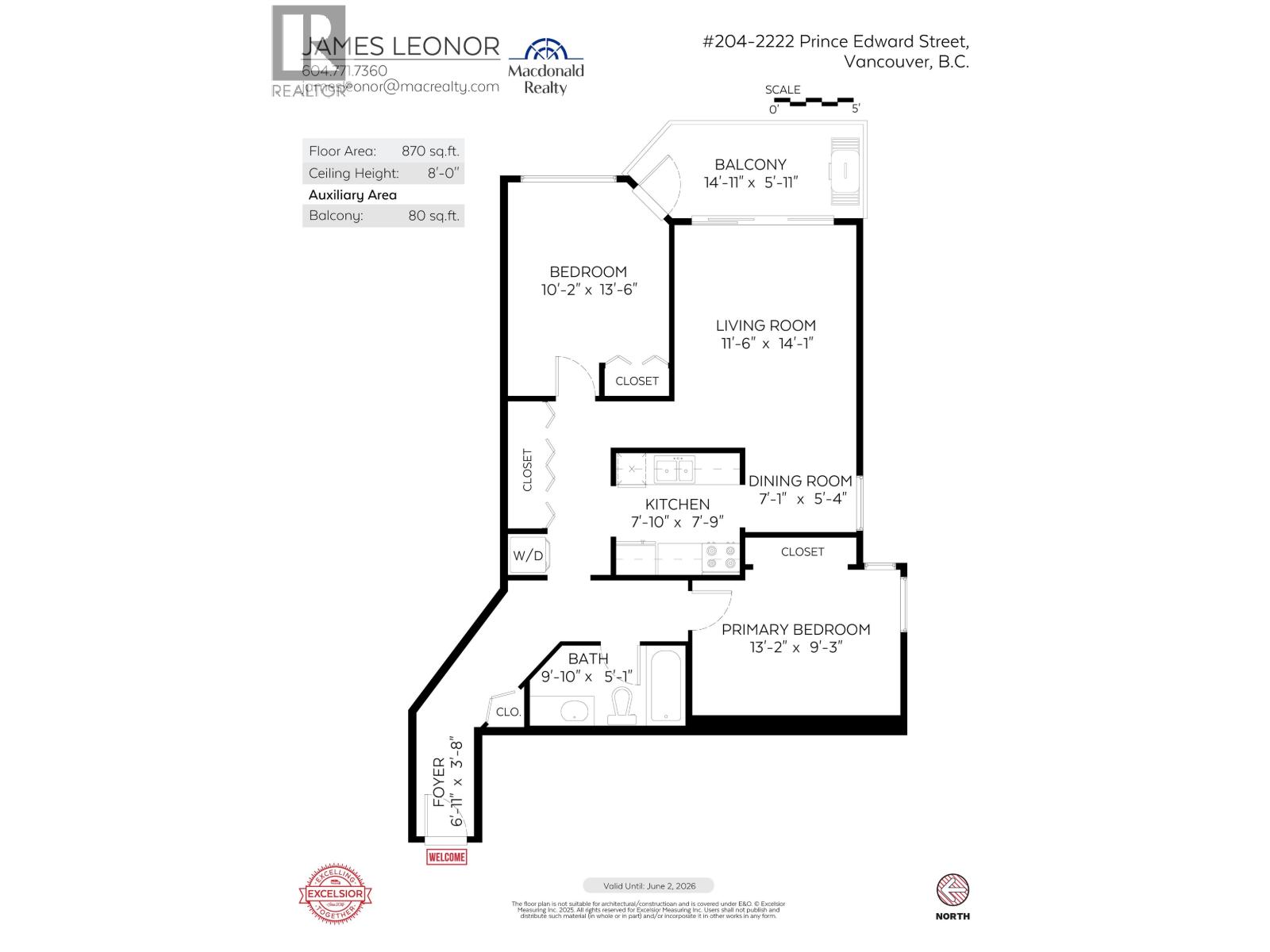 204 2222 PRINCE EDWARD STREET, Vancouver
