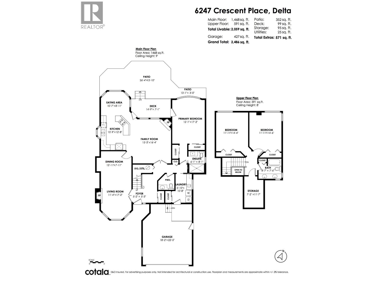 6247 CRESCENT Place, Delta