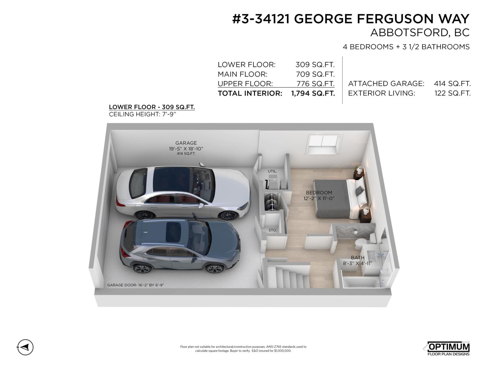 3 34121 GEORGE FERGUSON WAY, Abbotsford