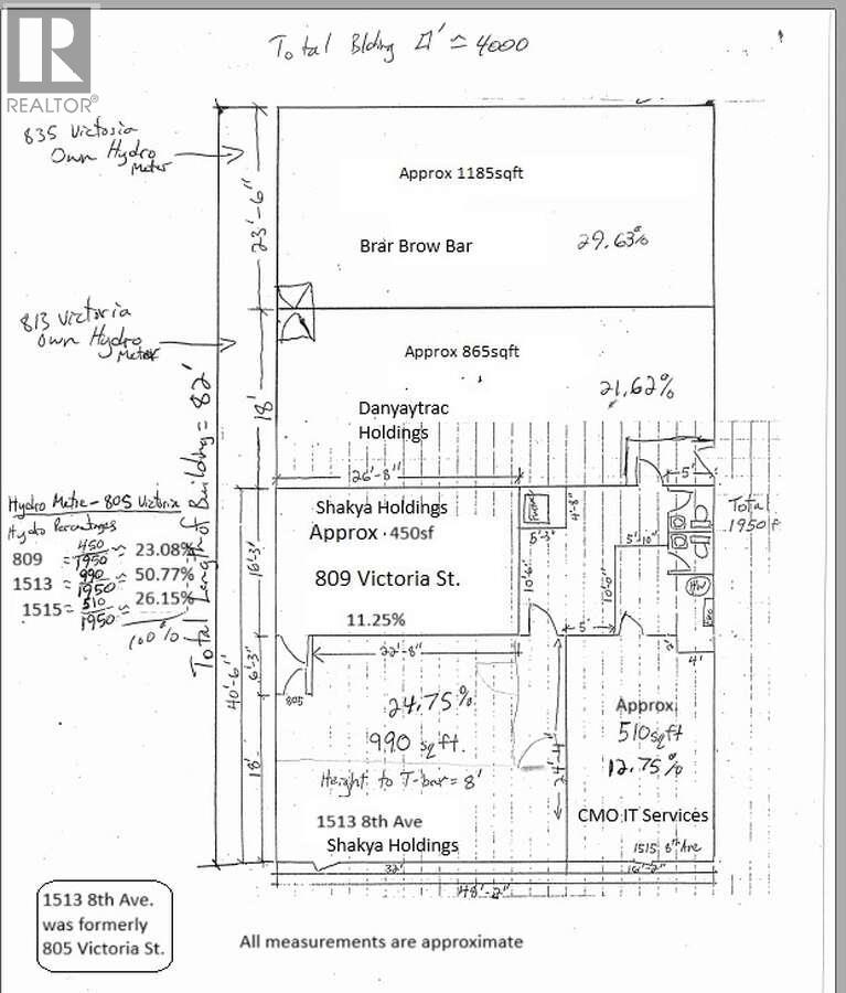 Backyard of 805 835 VICTORIA STREET · Prince George, BC