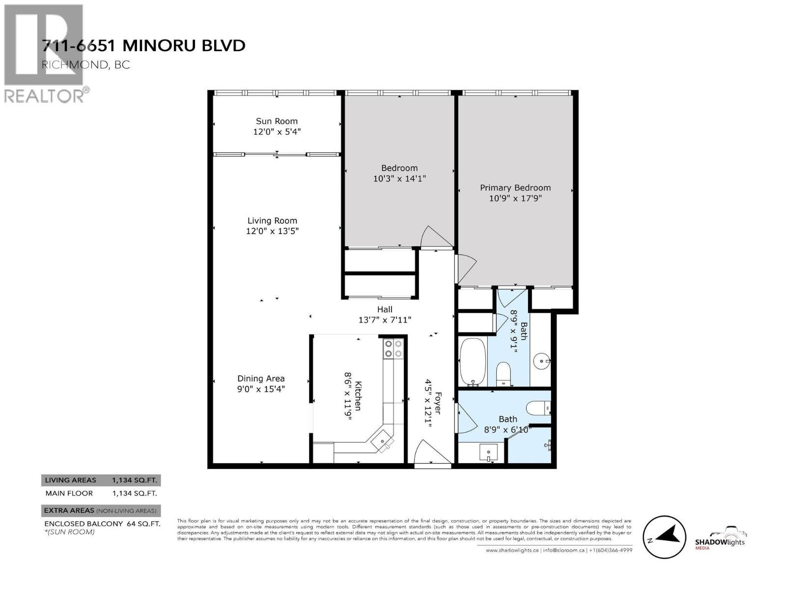 #711-6651 MINORU Boulevard, Richmond