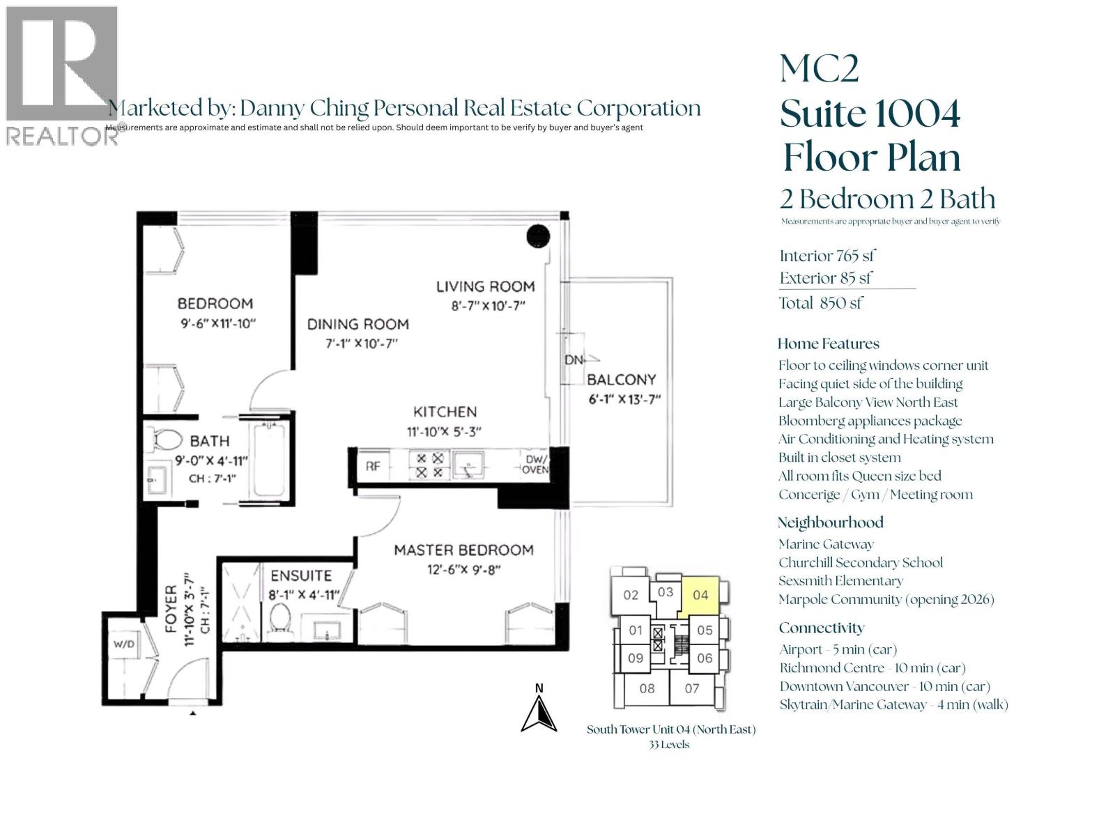 1004 8131 NUNAVUT LANE, Vancouver
