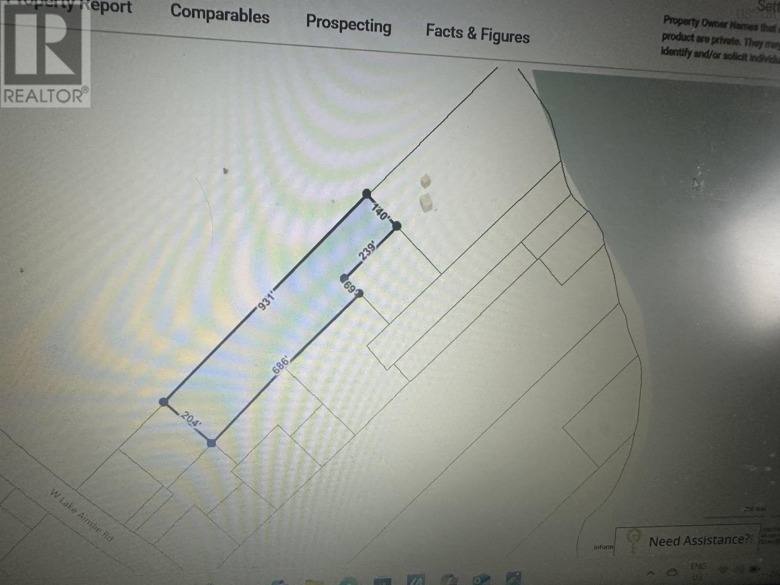 Property 5 of 9 of West Lake Ainslie Road