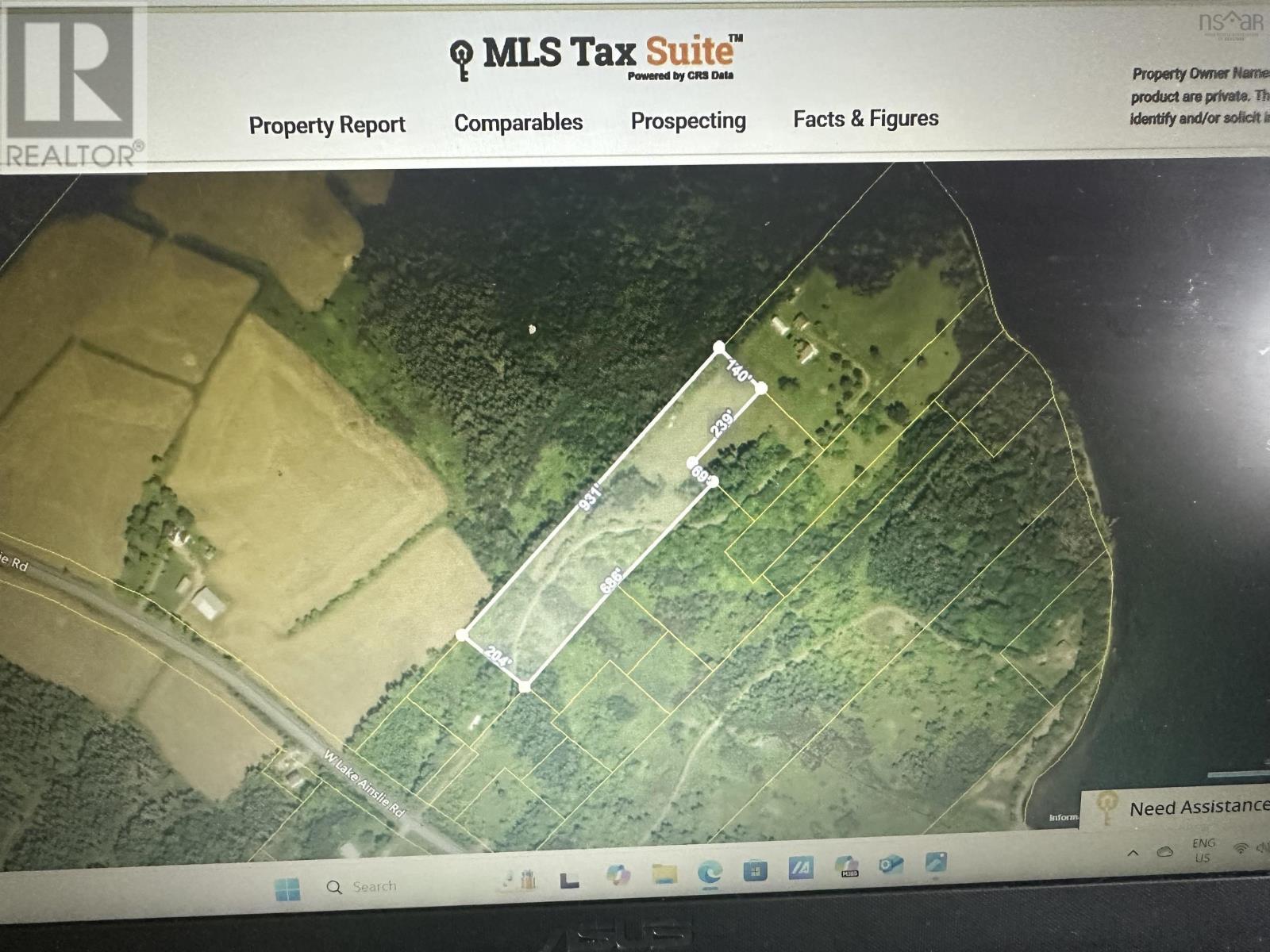 Property 3 of 9 of West Lake Ainslie Road