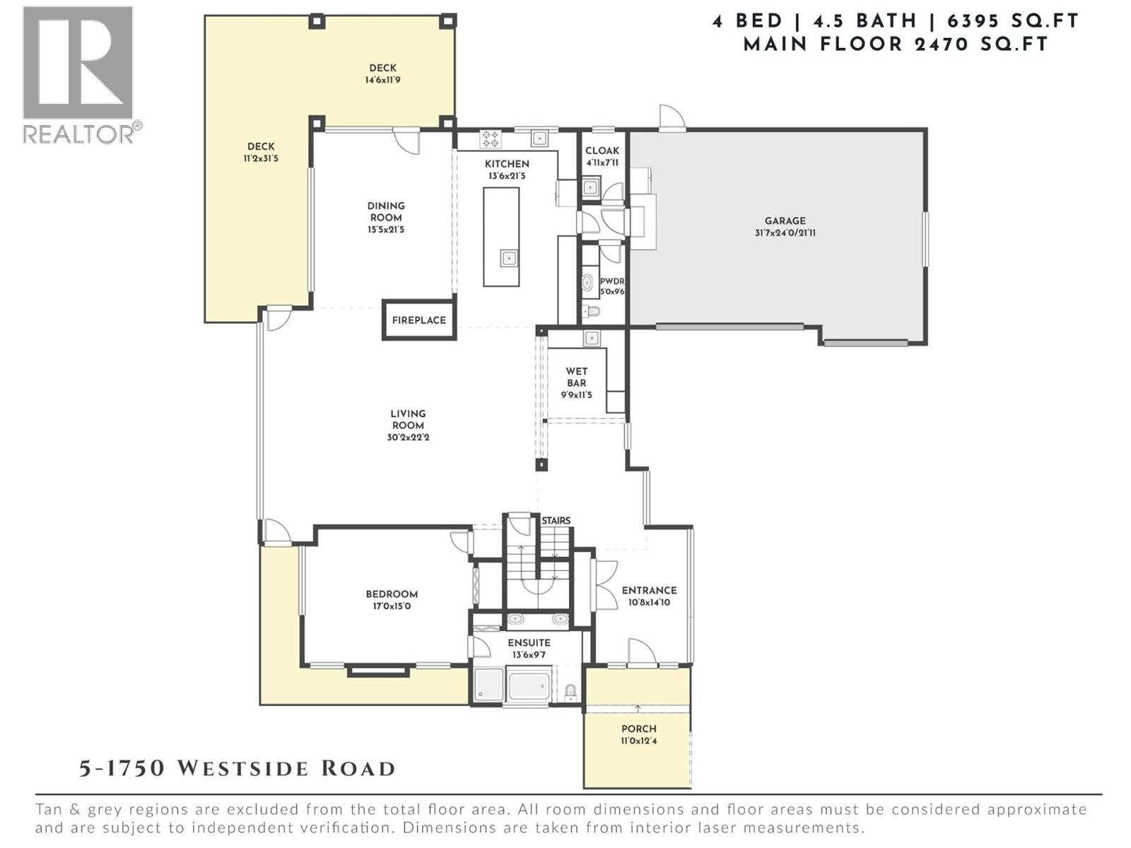 1750 Westside Road N Unit# 5, Kelowna