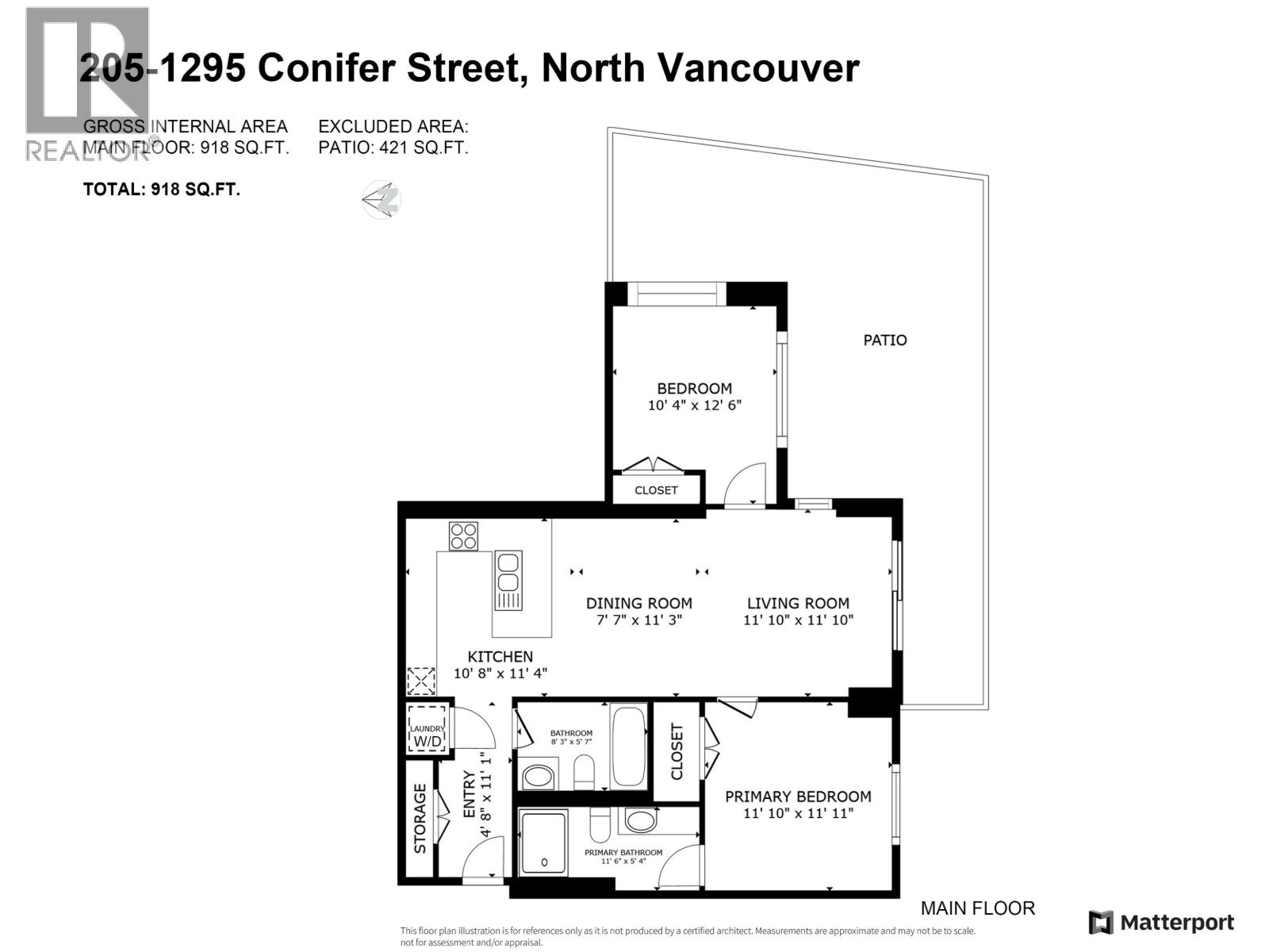 205 1295 CONIFER STREET, North Vancouver