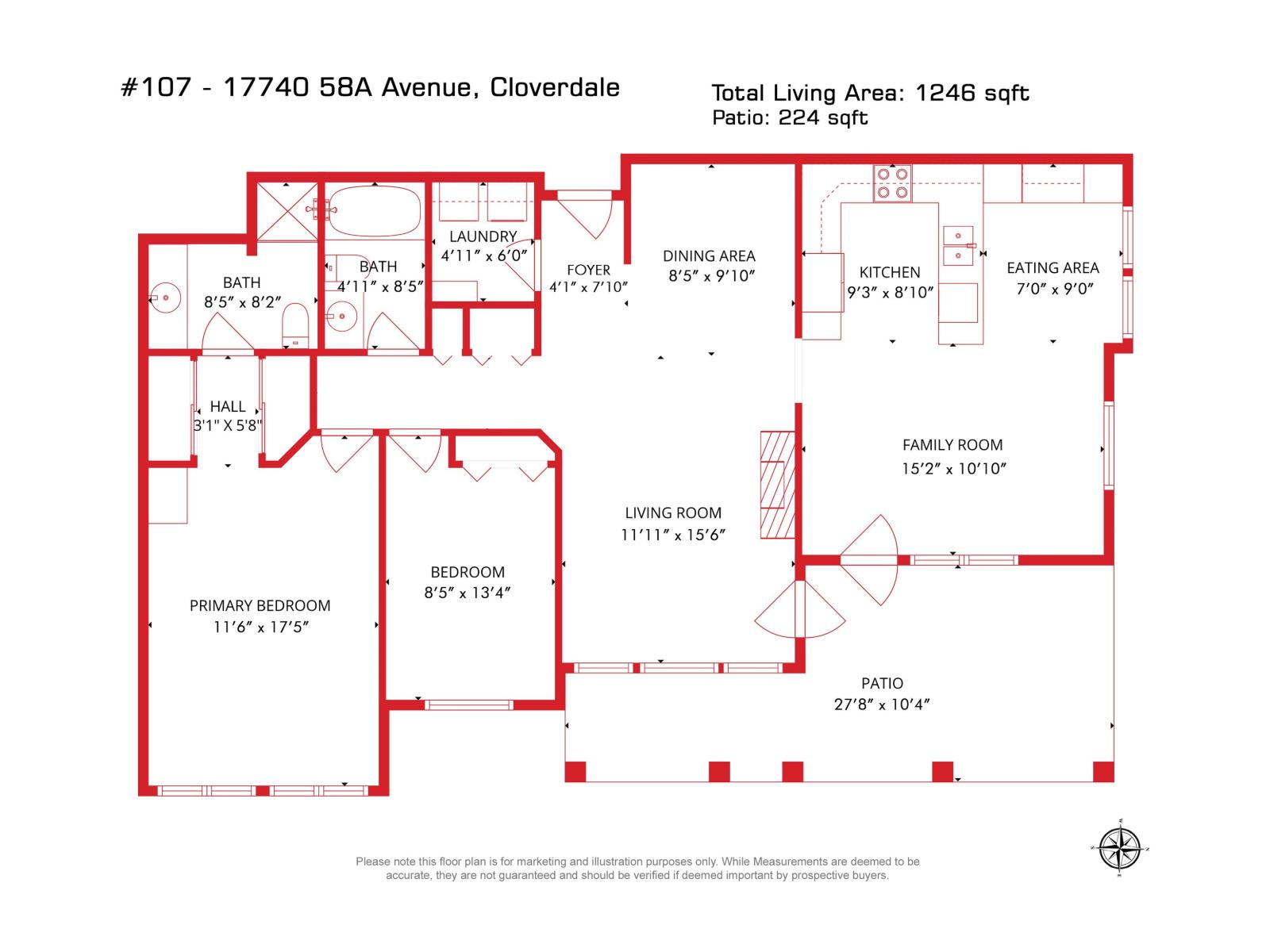 107 17740 58A AVENUE, Surrey