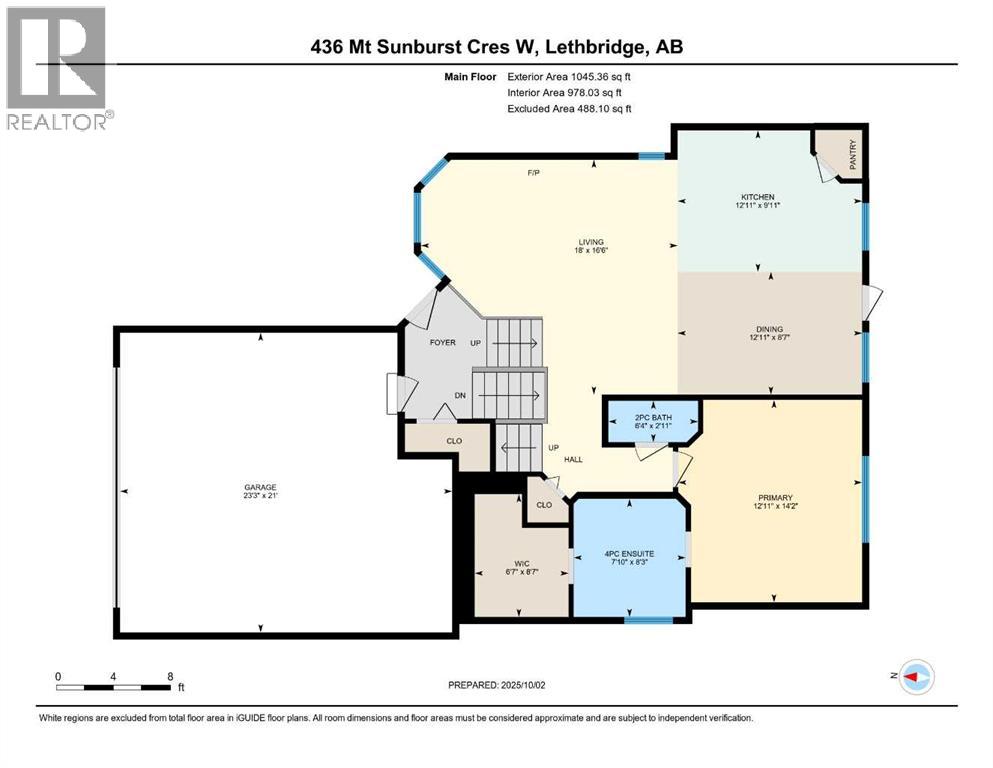 Single Family House Bi-level for Sale in  Mt Sunburst Crescent W Sunridge Lethbridge 