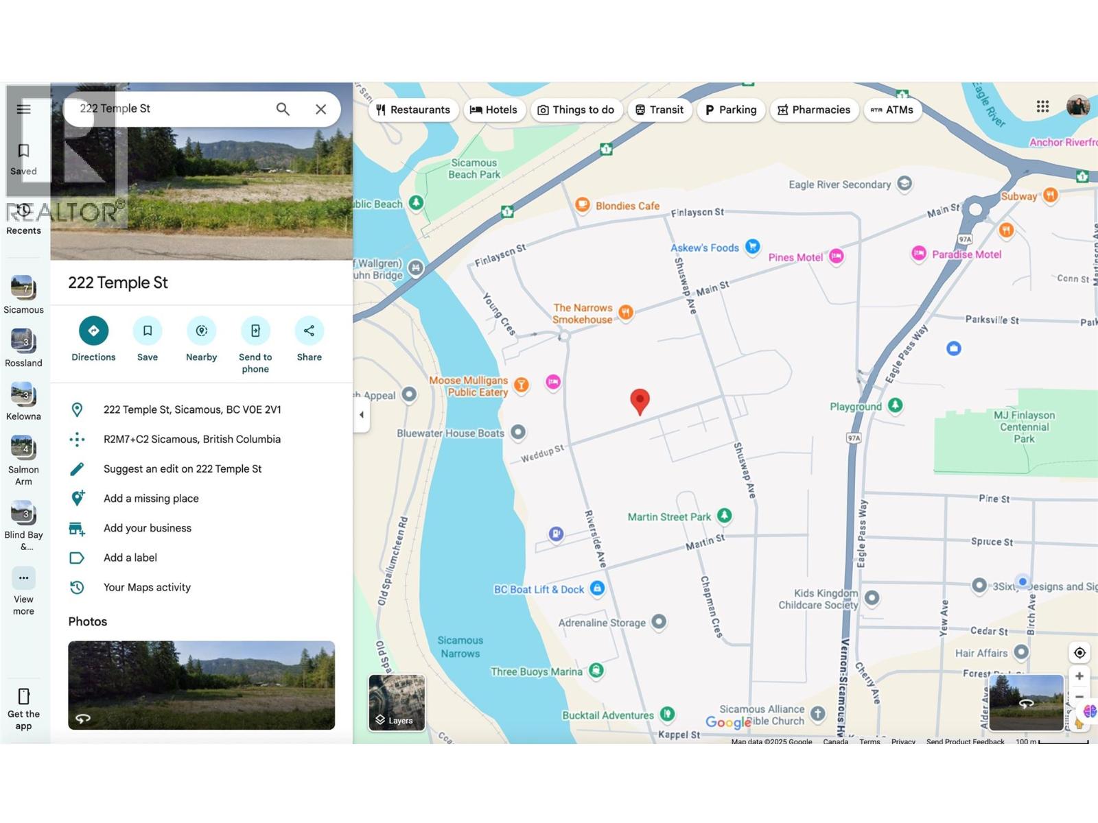 1 222 Temple Street, Sicamous