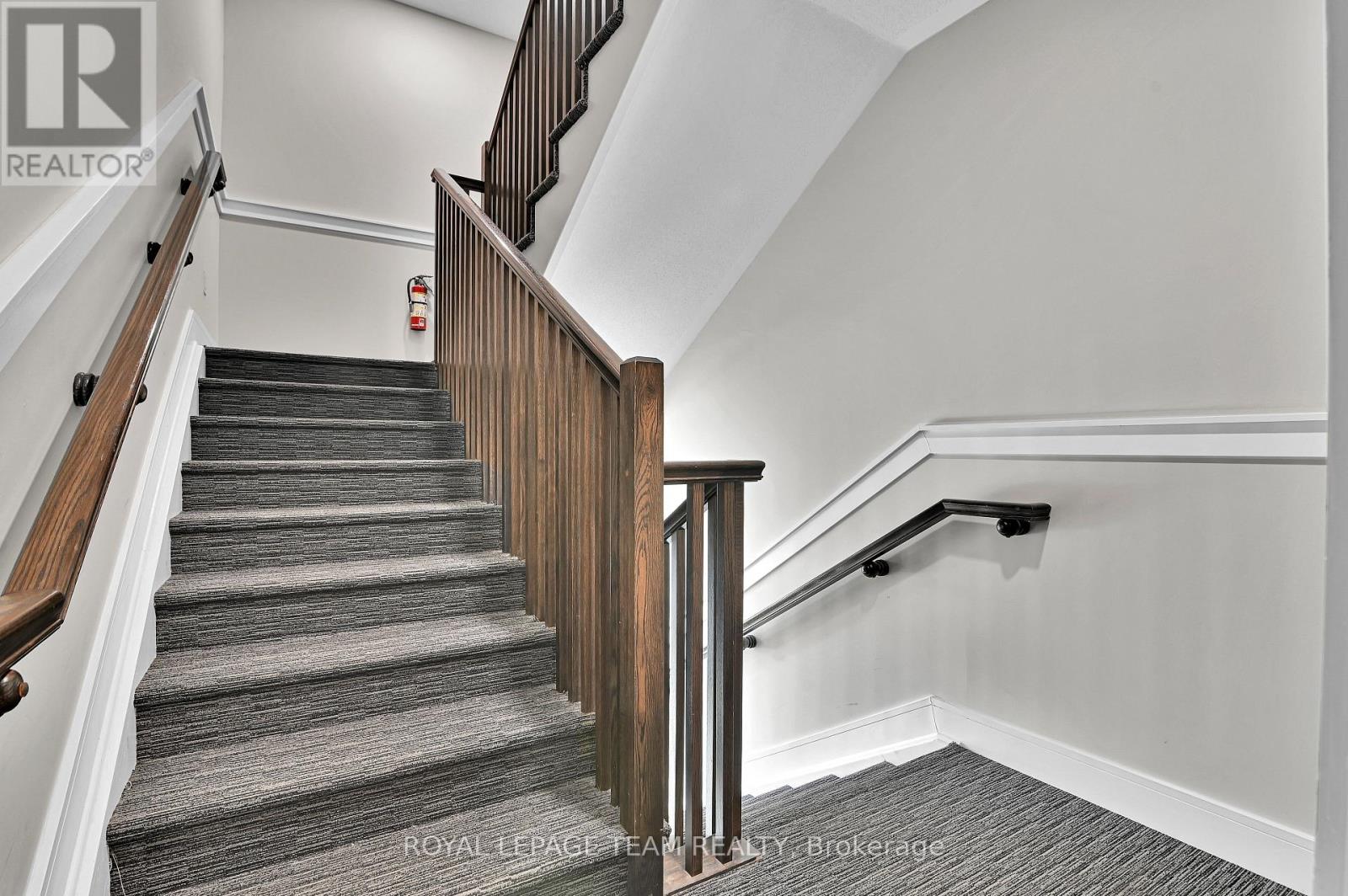 One short flight of stairs brings you to Unit D