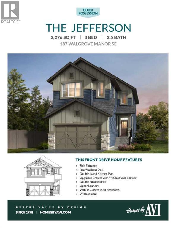 Single Family House for Sale in  Walgrove Manor SE Walden Calgary 