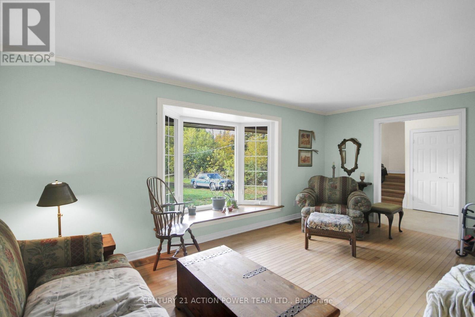 LIVING ROOM- HARDWOOD FLOORS