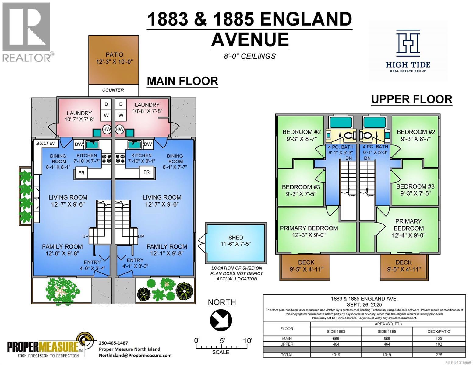 1883 & 1885 England Ave, Courtenay