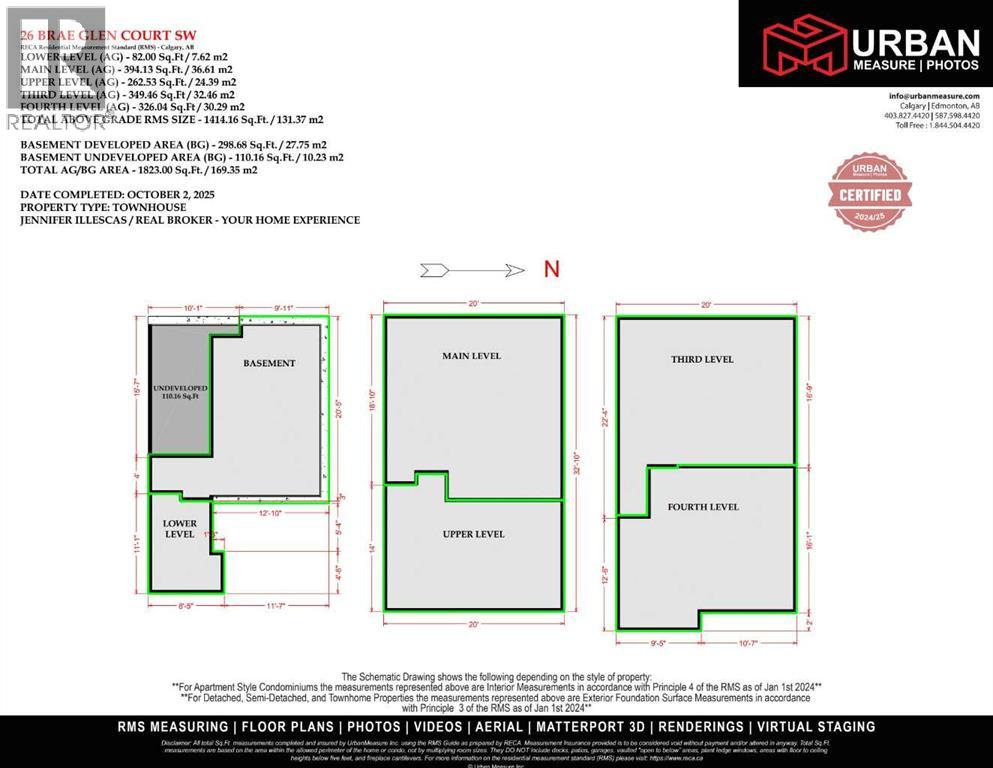 Single Family House 4 Level for Sale in  Brae Glen Court SW Braeside Calgary 