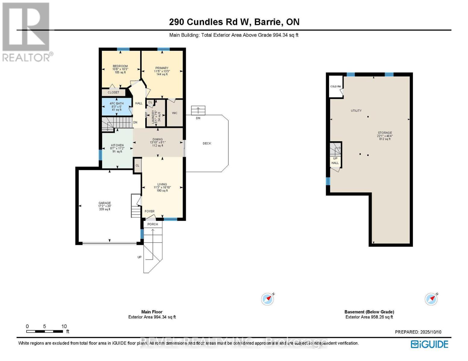 Single Family House Bungalow for Sale in  CUNDLES ROAD W Barrie (Northwest) 