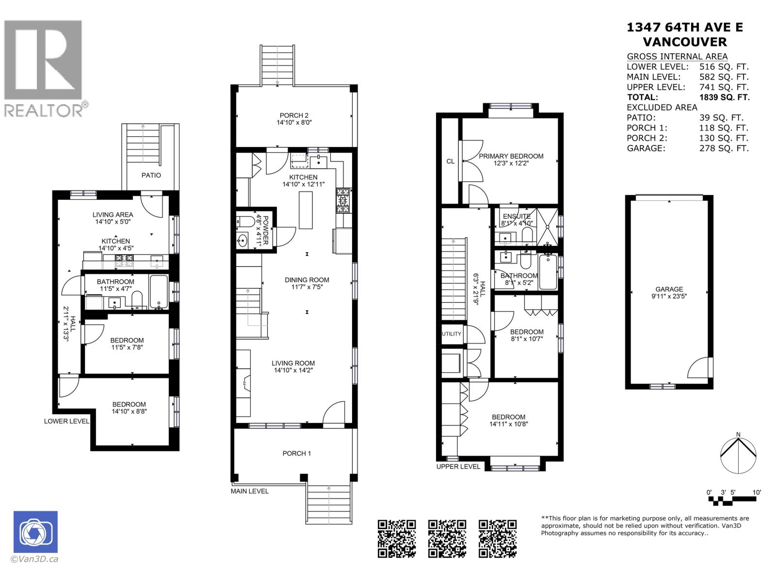 1347 E 64TH AVENUE, Vancouver