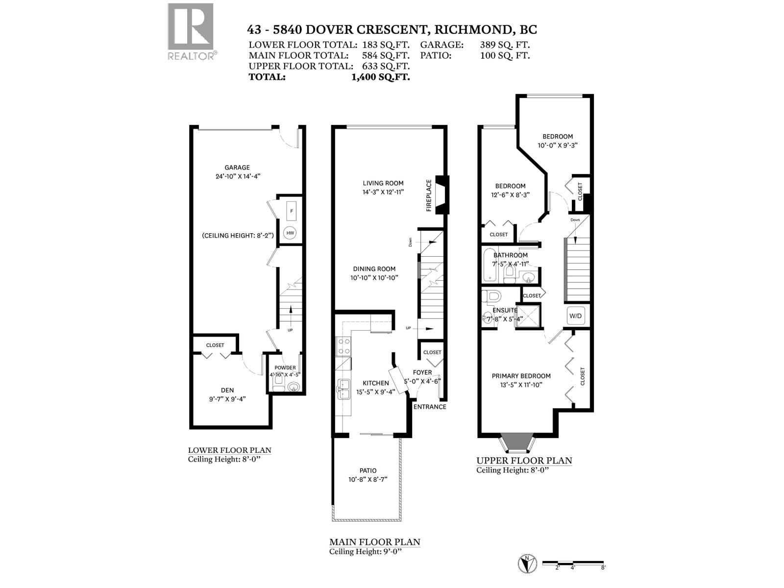 #43-5840 DOVER Crescent, Richmond
