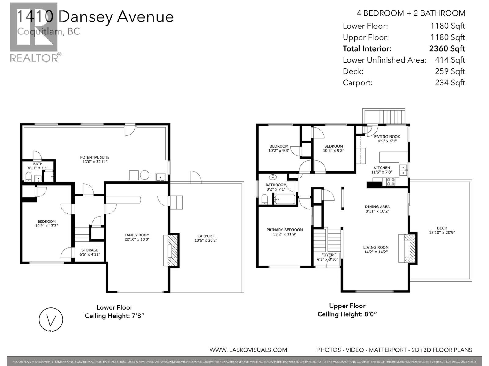 1410 DANSEY AVENUE, Coquitlam