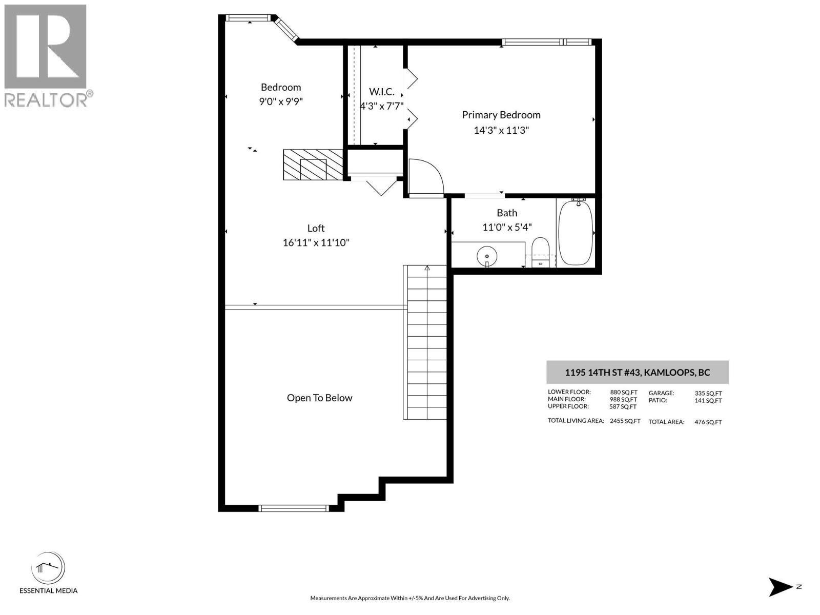 1195 14TH Street Unit# 43, Kamloops