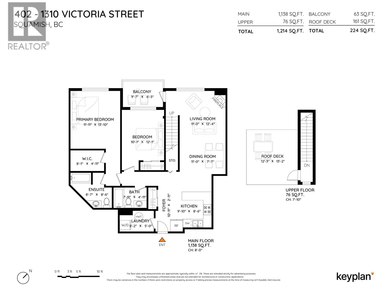 402 1310 VICTORIA STREET, Squamish