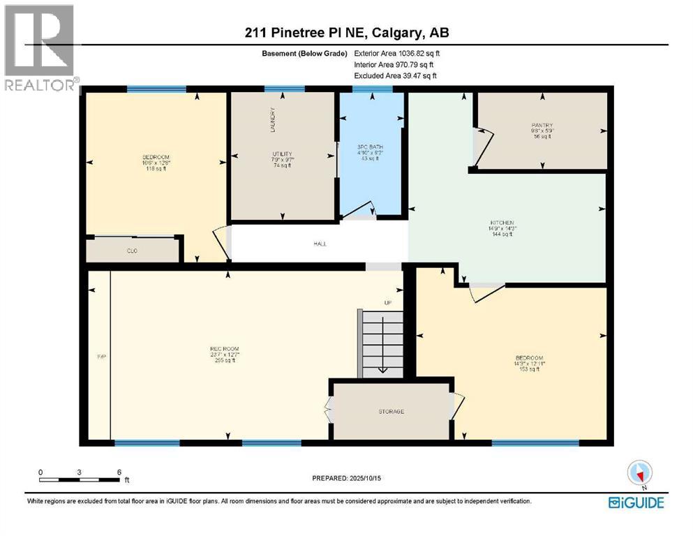 Single Family House Bi-level for Sale in  Pinetree Place NE Pineridge Calgary 