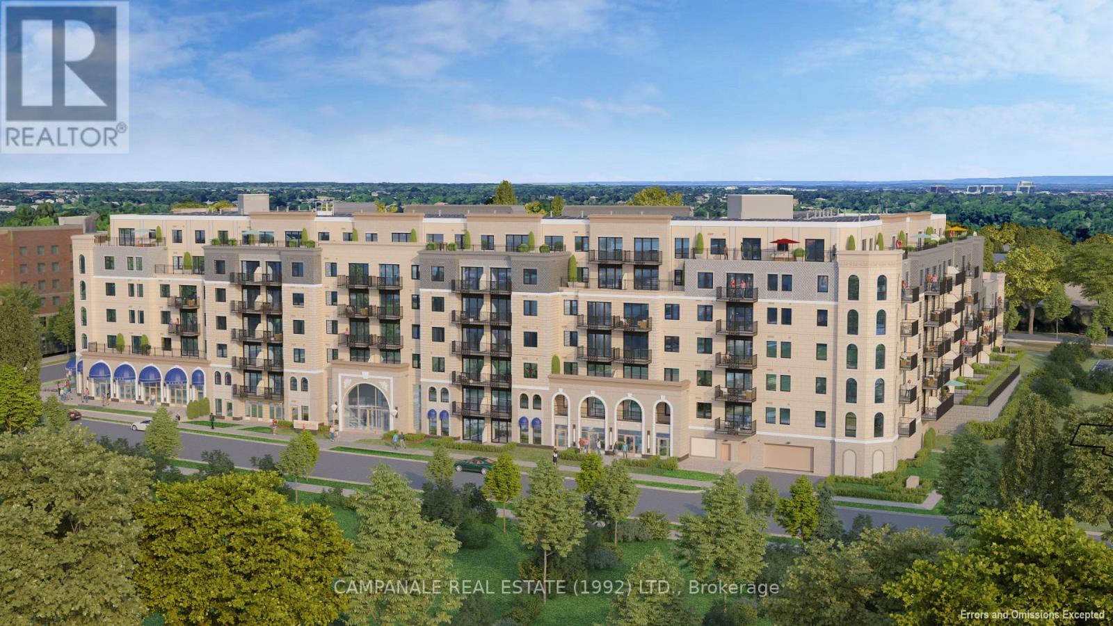 Rendering - Access to Residential Lobby